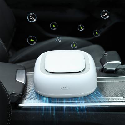 China New Design Portable Car Home Remove Smog PM2.5 Office Use HEPA Filter Air Purifier for sale