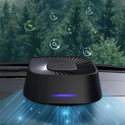 China 2021 High Efficient Portable Car Smart Control Hepa Filter Air Cleaner Car UV Air Purifier for sale