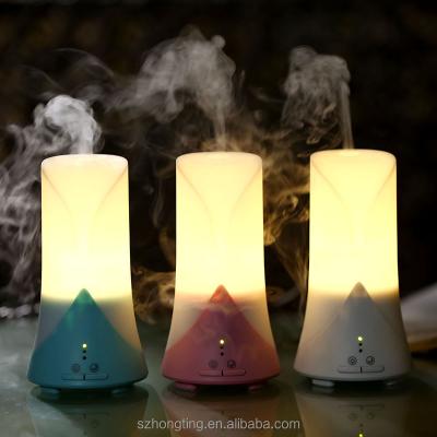 China Quiet Oil Air Humidifier Usb Mini Ultrasonic Essential Aromatherapy Atomizer Car Home Office Bedroom for sale