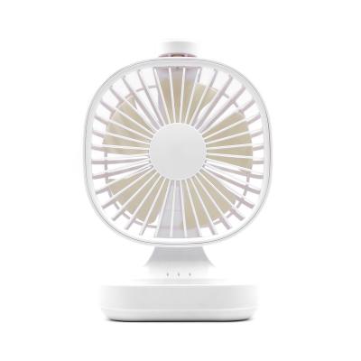 China New 2021 Mini Personal Fan Portable Hotel Fan Portable Charger Mini Mist Fan Mini Cooling for sale