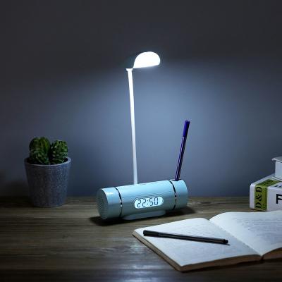 China Modern Low Farmhouse Eye Protection Desk Lamp Wireless Charger Led USB Wake Up Night Light Table for sale