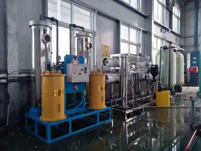 China Unidad de purificación de agua por ósmosis inversa 100T/H para agua potable pura y filtrada en venta