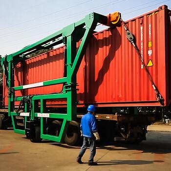 China Tonglida Carbon Steel Container Loading Machine With Single Flip Double Flip Feature for sale