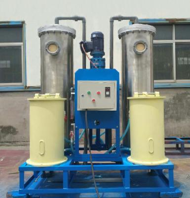 China Sistema de ablandador de agua de dos tanques de acero inoxidable Ablandador de agua de dos tanques continuo en venta