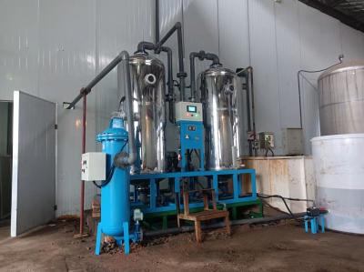 China Instalación automática de ablandamiento de agua de acero inoxidable para calderas 1-100T/H Producción Tonglida en venta