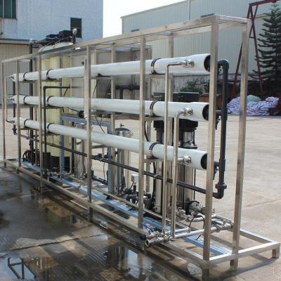 China Optional Capacity 5-40C Water Temp Reverse Osmosis Equipment For Water Purification System for sale