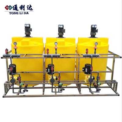 China High Precision Automatic Dosing System For Water Treatment / Anti-Corrosion Chemical Injection System for sale