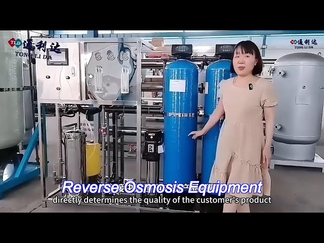 pure water and ultrafiltration ro water plant machine with a capacity of 1-100t/h