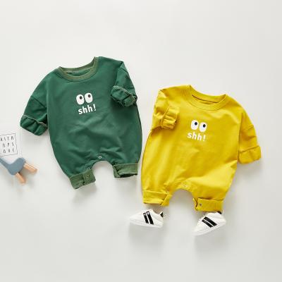 China 100% Cotton Boys Romper Kids Clothes Korean Style Loose Infant Overalls Cute Baby Boy's Clothes for sale