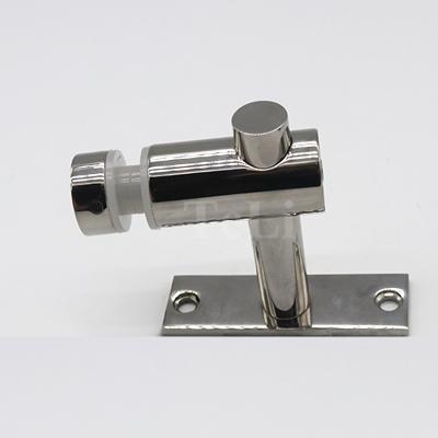 China Modern Wall Mounted Installation Stainless Steel Hinge Adjustable Glass Clamp for sale