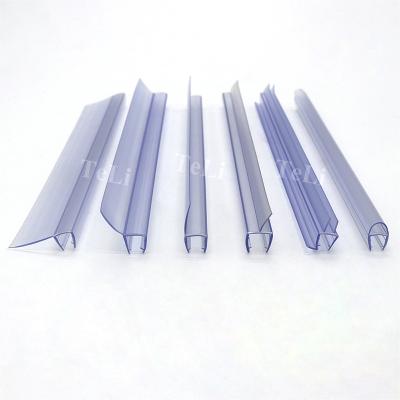 China Modern For 6-12mm Sliding Glass Shower Glass Door Strip Waterproof Series for sale