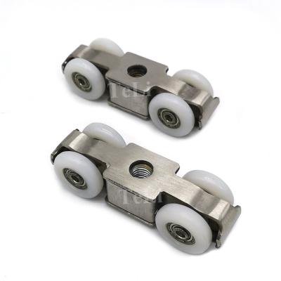 China Modern China Manufacturer Sliding Hanging Wooden Door Rollers for sale