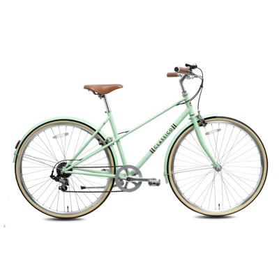 China 2020 Classic Steel Customer City Bike / 700C Hi Ten Street Ansbern Women's Bicycle 26