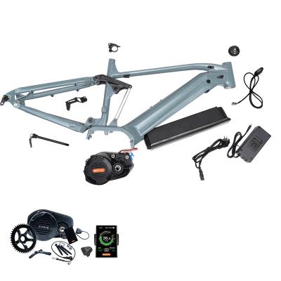 China Bafang Electric Bike Frame Converter Mid Drive E Motor Bike Conversion Kit With Battery 26