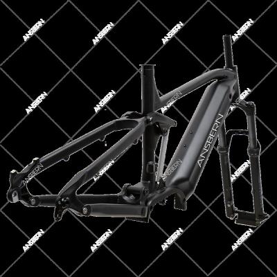 China hot sales full suspension drive ebike middle frame electric bike frame 17*27.5