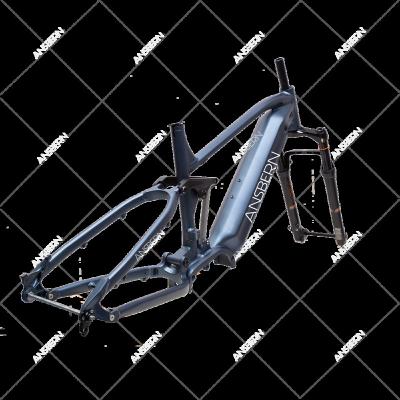 China hot sales full suspension drive ebike middle frame electric bike frame 17*27.5