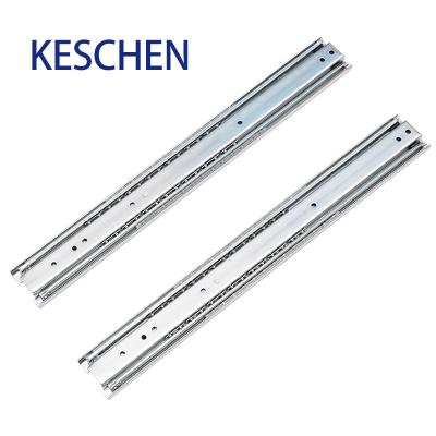 China Free Shipping 3 Fold+Full Extension Slide Soft Closer Cold Rolled Steel Q235 51mm Weight 150 lbs Slide Rails For Furniture for sale