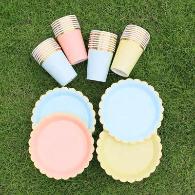 China Wholesale Recyclable Custom Paper Tray Cake Fruit Paper Barbecue Disposable Tray for sale