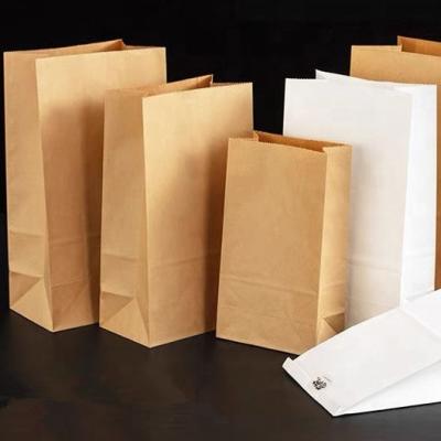 China Custom Logo Printed Popcorn Paper Bag Recyclable for sale