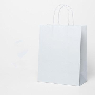 China Recyclable Custom Logo Printed Paper Bag With Handles OEM Service for sale