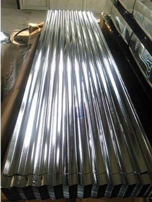 China SGCC, SGCH, G550 JIS 3000mm galvanizou folhas telhando onduladas à venda