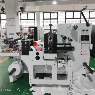 China DC-370 FULL Hotels Rotary Label Die Cutting And Slitting Machine Blank Label Die Cutting Machine for sale