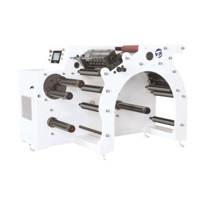 China SR-370 Hotels Paper Roll Self Adhesive Label Slitting Slitting Rewinding Machine for sale