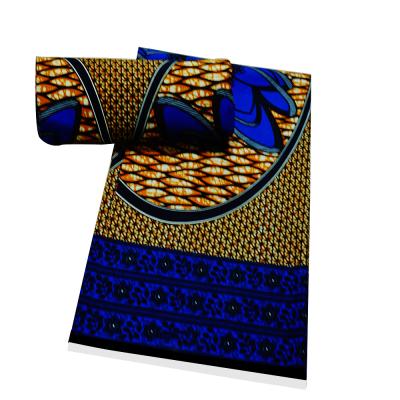 China Anti-Static Real Wax Block African Real Wax Print Wax Fabrics High Quality Polyester SW170 for sale