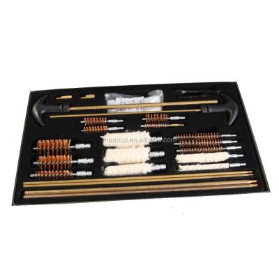 China Gun Cleaning Gun Kit Brush Cleaning Tools with Aluminum Box for Guns Rifles Weapons Cleaner Accessories Iron Brush Cleaning Tools for sale