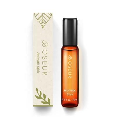 China Hot Selling Best Aroma Stick Essential Oil Portable Glass Bottle Size Aromathepary Roller 10ml Osprey Lemon Mint Scotch Pine for sale