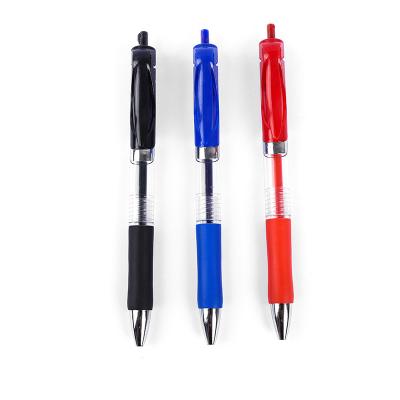 China office & Office Pen Carbon Bullet School Pens Student Pen Press Gel Pen Blue, Black and Red for sale