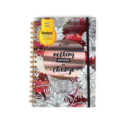 China Office and School Supplies European and American Retro Strappy Double Circle Notebook for sale