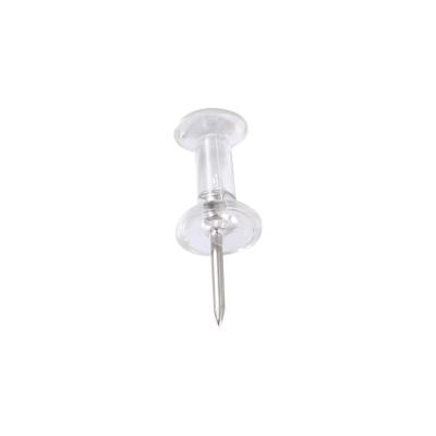 China Professional Custom Clear I-Shaped Nails Bulk Plastic Nails Wholesale Plastic Push Pins for sale