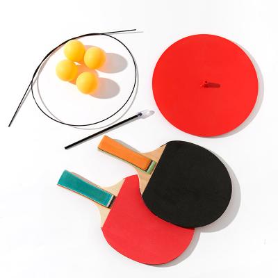 China Hot Selling Household Axle Elastic Self Soft Taining Single Training Equipment Child Ping Pong Exercising for sale