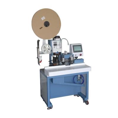 China Continuous Terminal Automatic multi core jacket skin max 20 pins cable wire straighten stripping terminal continuous crimping machine for sale