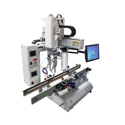 China Machinery Repair Shops Customize two head CCD soldering machine in line automatic flowing line for sale