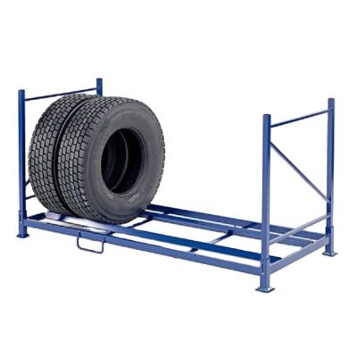 China Portable Corrosion Protection Tire Stacking Racks For Warehouse Rack for sale