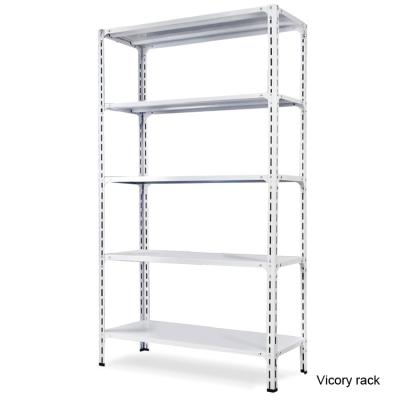 China Popular Customized Light Duty Corrosion Protection Hot Promotion Warehouse Storage Metal Shelving With Competitive Price for sale