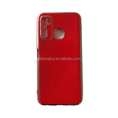 China 2022 Hot Selling 6D Shockproof Plating Solid Color With Camera Protective Mobile Phone Cover For REON RAY PRO KICKA 5 RAY 2 for sale