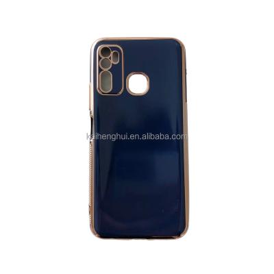 China 2022 Hot Selling 6D Shockproof Plating Solid Color With Camera Protective Mobile Phone Cover For Sony X XZ1 COMPACT XZ2 XZ3 for sale