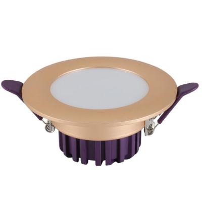 China New design minimalist ceiling recessed downlight housing 3 color embedded lamp led downlight for sale