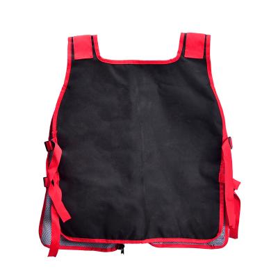 China Frater Men's Fashion Tool Safety Vest Large Capacity With Mesh Multi-pocket Functional Tactical Loose Vest Pocket Bag Tool Vest for sale