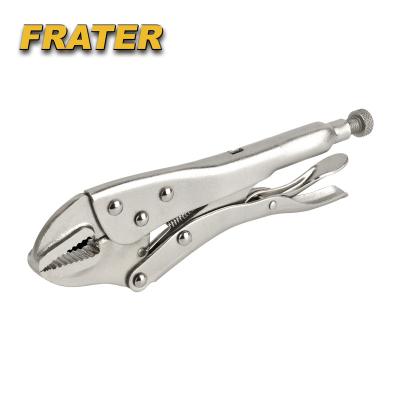 China Hot Selling FUNCTIONAL MULTI Frater Amazon Quality 10 Inch High Curved Jaw Locking Pliers For Handleless Pliers Hand Tool for sale