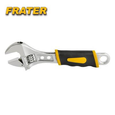 China Repairing Amazon Hot Sale Frater 12In Turbine Often Handle Wide Open Jaws Industrial Adjustable Carbon Steel Open End Wrench Set for sale