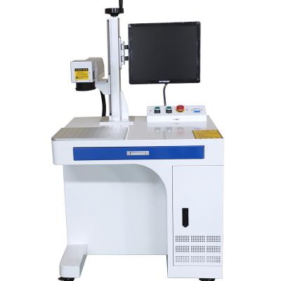 China Mini Fiber Laser Portable Fiber Laser Marking Machine Automated Loading Fiber Laser Marking Machine Cheap for sale