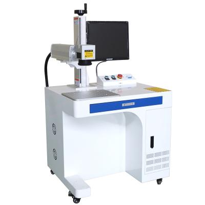 China Automated Loading Fiber Laser Marking Machine For Sale Metal Laser Engraving Machine Stainless Steel 20W 30W 50W Aluminum Metal Plastic Pulsed for sale