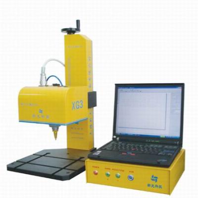 China Building Material Shops Pneumatic Dot Peen Spotting Machine Metal Automatically Engraving Machine for sale