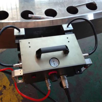 China Pneumatic Steel Aluminum Engraving Marking Machine 145*55MM Dot Peen Pin Metal Tag Nameplate Chassis Serial Number Marker Engraver Price for sale