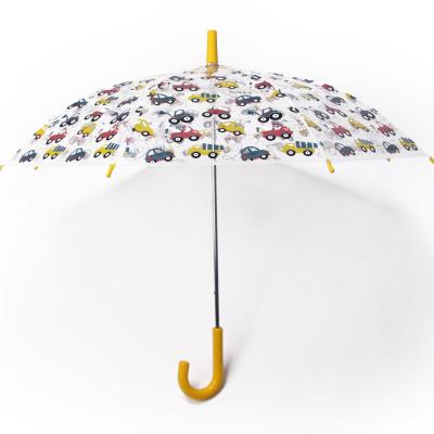 China All In 1 New Design Custom Clear Child Umbrella Cute Transparent Kids Umbrella for sale