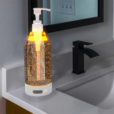 China Foam Foaming Soap Dispenser Supply Soap Dispenser Motion-Activated Liquid Hand Sanitizer Bottle With Led Sensor Night Light for sale